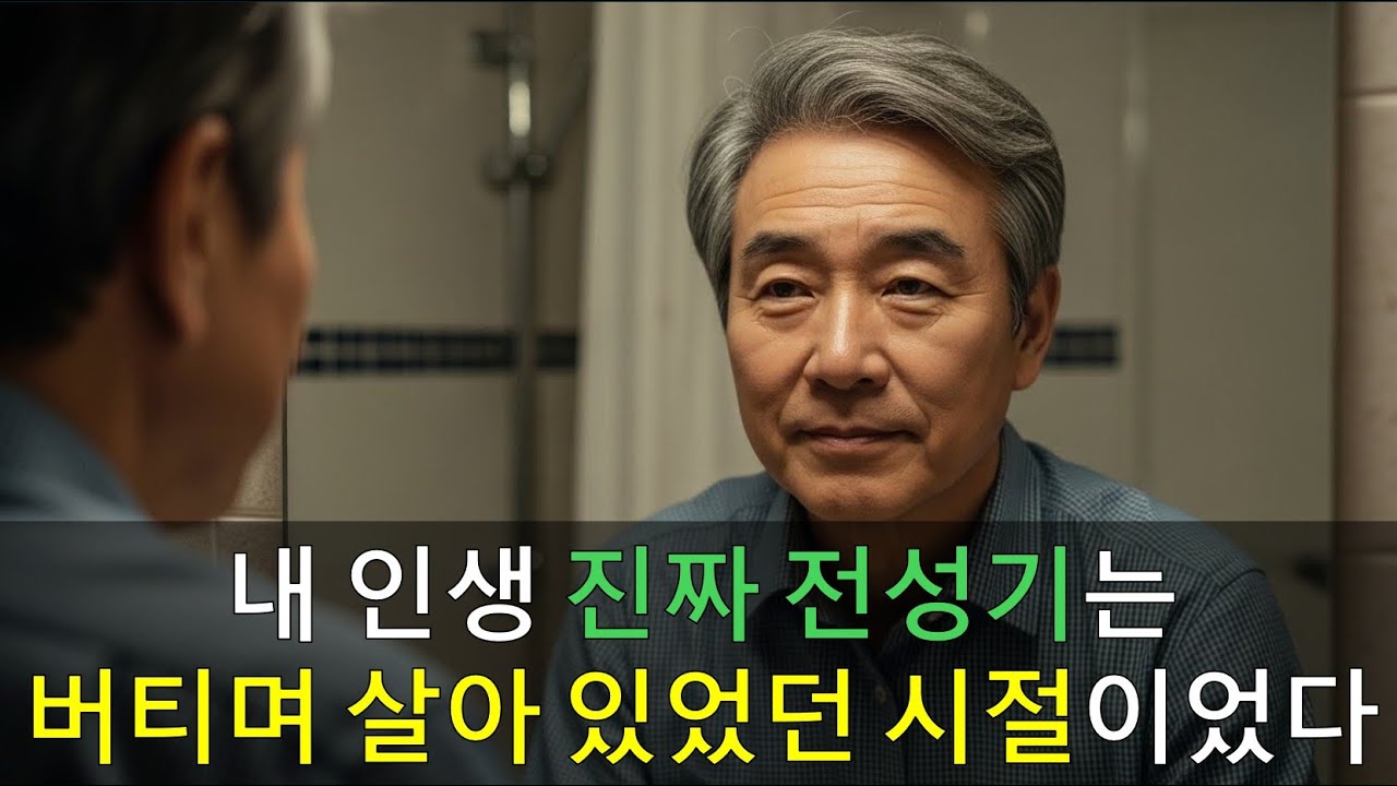 내 인생 진짜 전성기는 버티며 살아 있었던 시절이었다ㅣ인문학ㅣ인생후반ㅣ오디오북ㅣ라디오사연ㅣ지혜ㅣ#사연