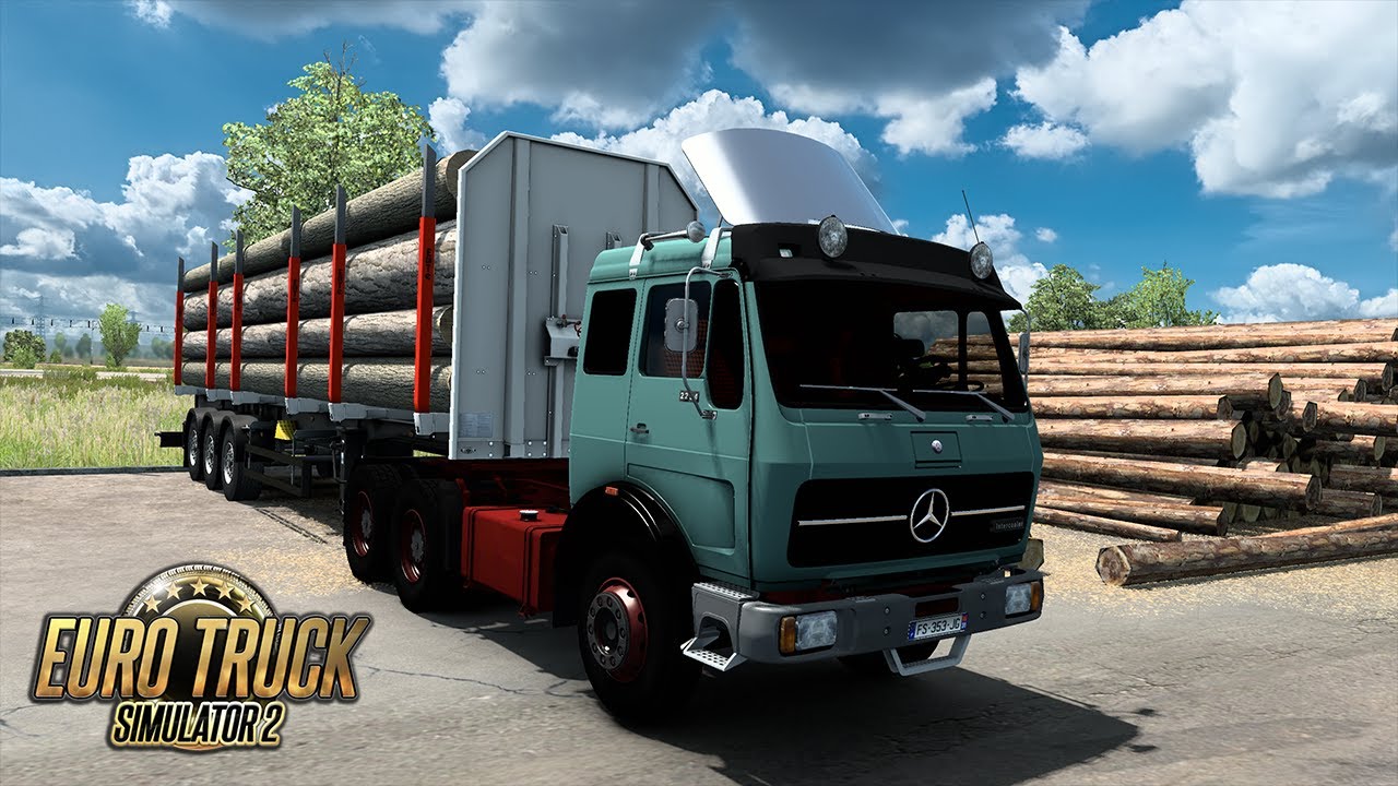 ETS2 1.43 | Mercedes NG 1632 | Rusmap | Ershov (RUS) to Penza (RUS)