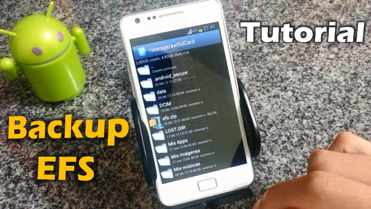 [Tutorial] Backup y Restauración Carpeta EFS Android