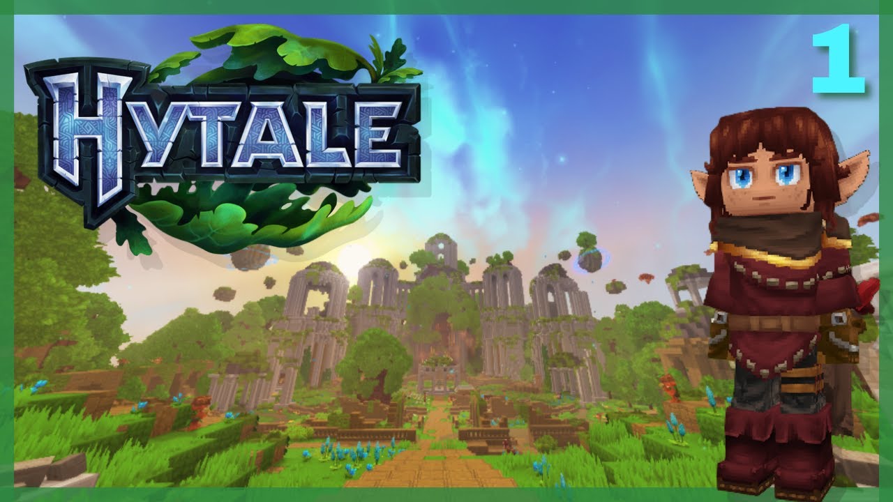 Hytale is Here!! 🌱 Hytale 🌱 #1