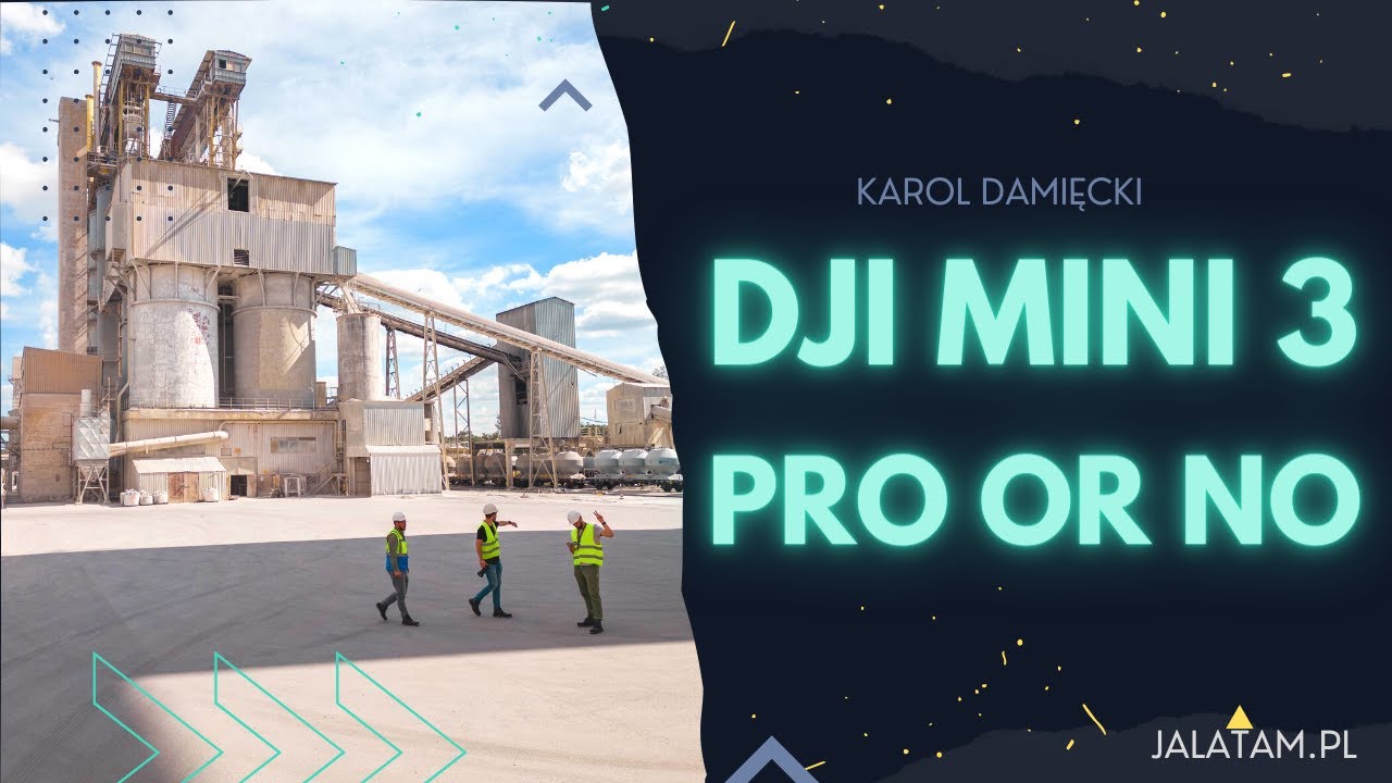 DJI Mini 3 Pro na zleceniu za kilkadziesiąt tysięcy - czy da radę?