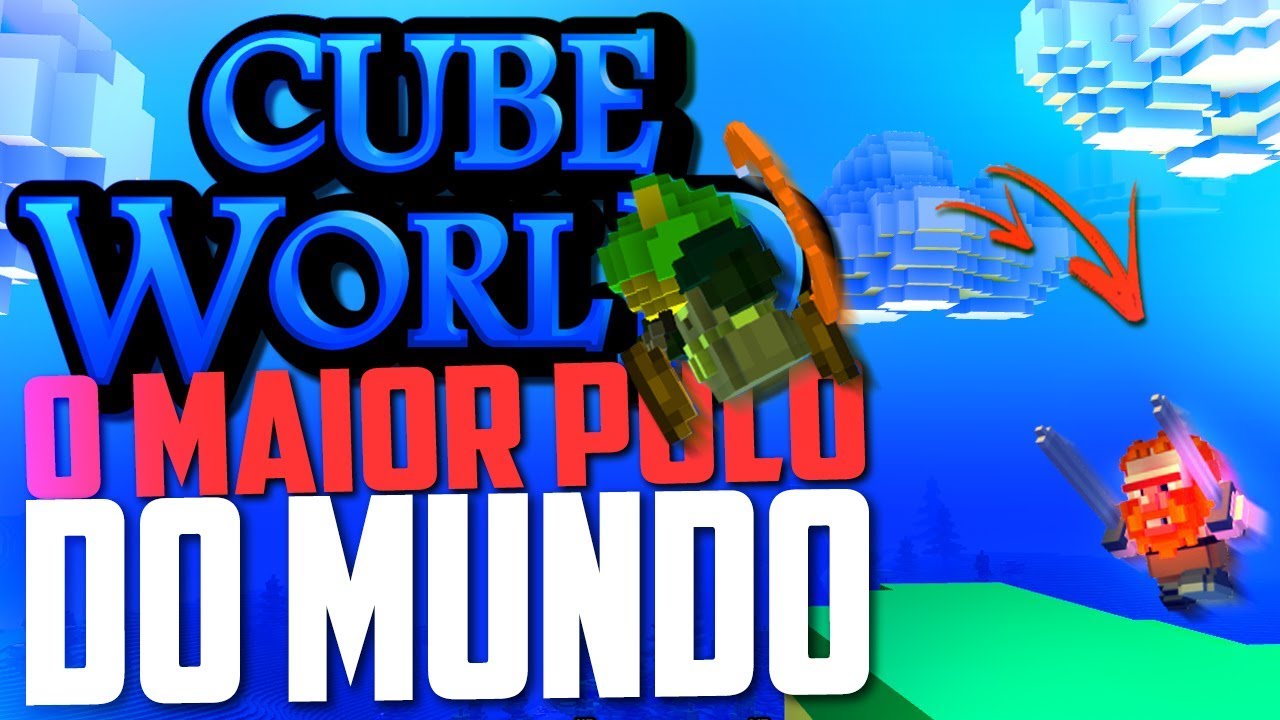 MAIOR SALTO DO MUNDO! - Cube World ‹ Bitgamer ›