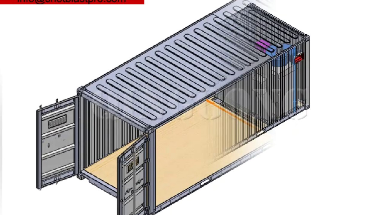 Transportable Container Blast Room