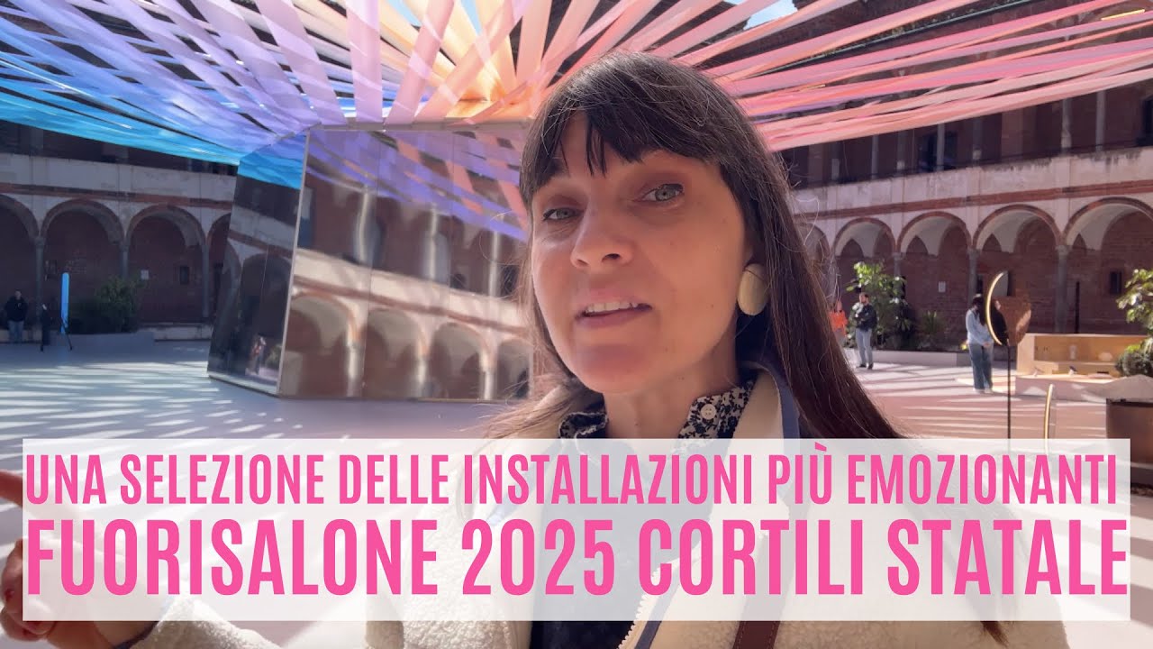 Installazioni alla Statale Fuorisalone 2025
