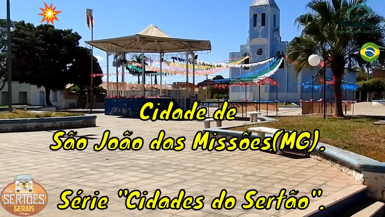 Cidade de São João das Missões(MG). Série 