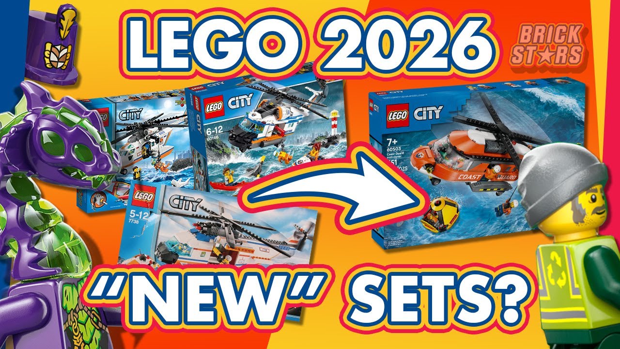 НОВЫЕ наборы Lego 2026: ПОДРОБНЕЕ! Новые детали, перекраски и многое другое!