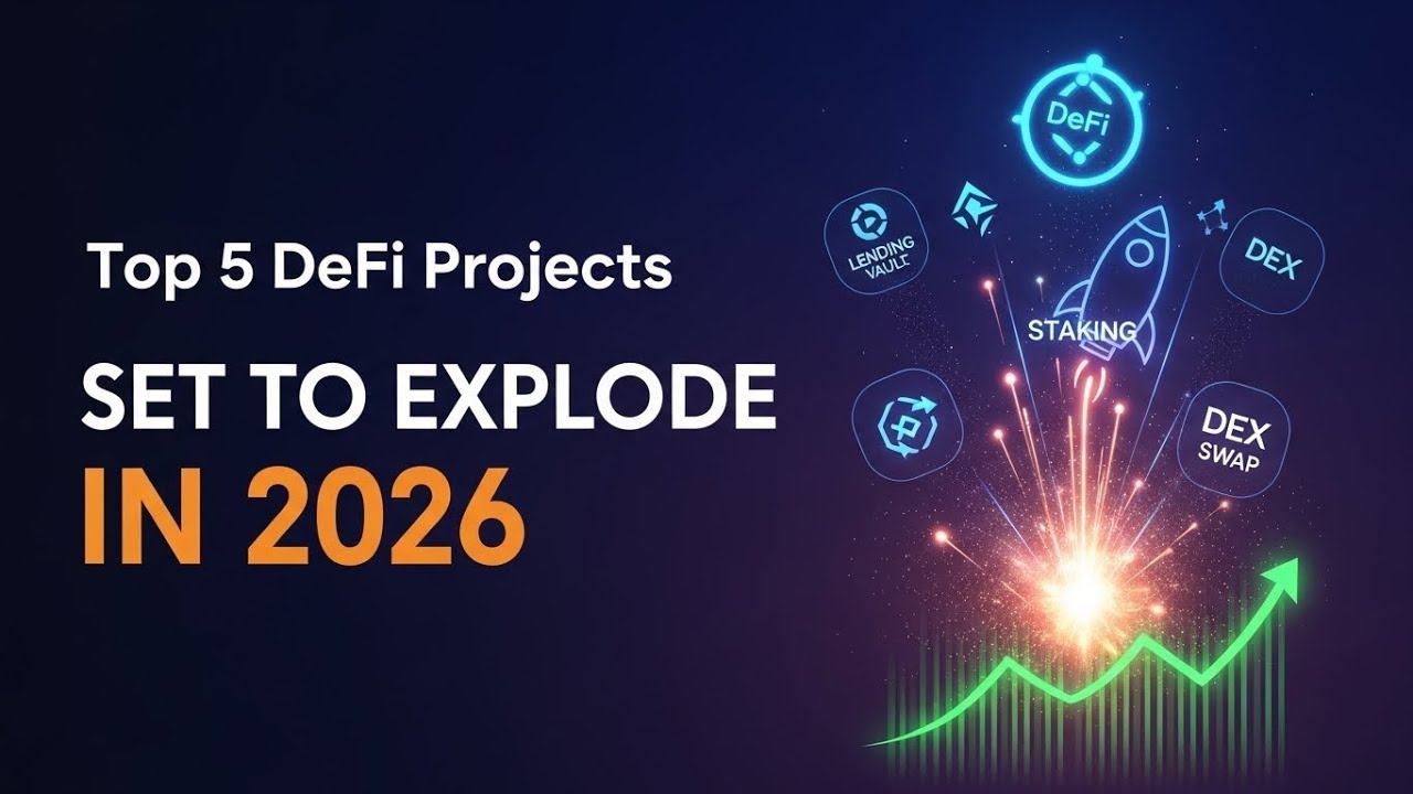 Top 5 DeFi Projects Set to Explode in 2026