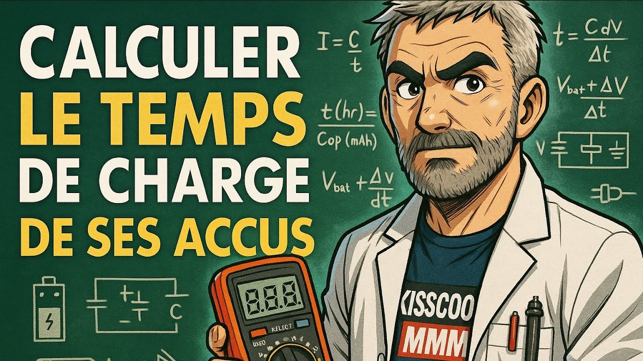 Calculer le temps de charge de ses accus