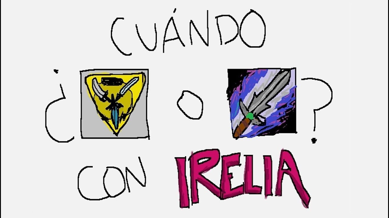 CUANDO LLEVAR ESPADA DEL REY Y CUANDO TRINIDAD CON IRELIA