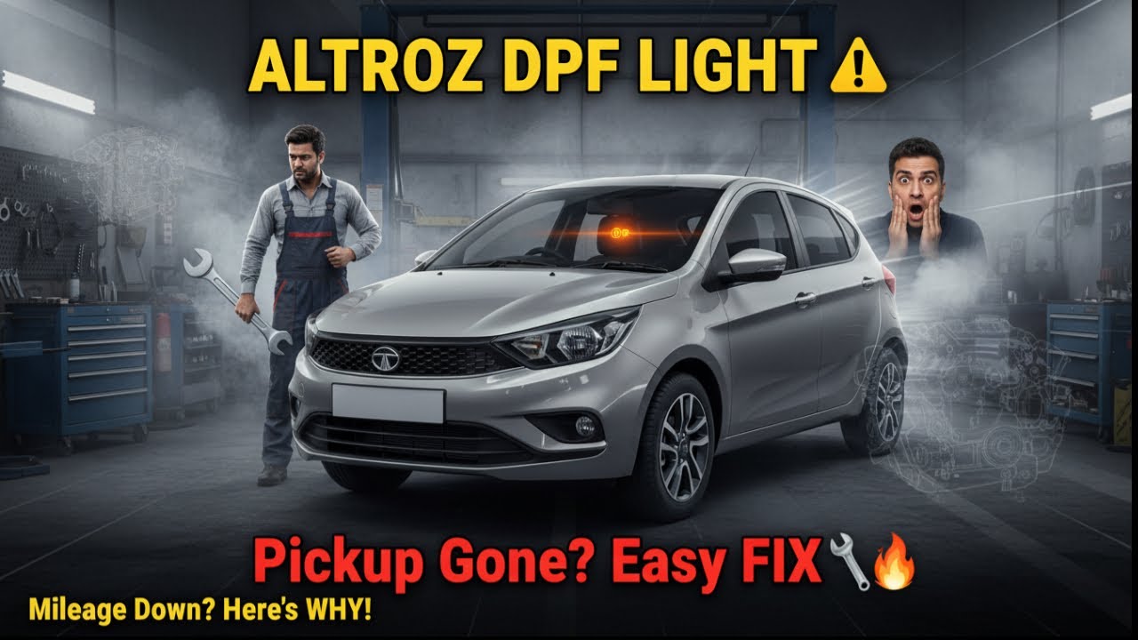 Tata Altroz DPF Light Problem 🔧 Pickup Issue Explained & Easy Fix! | Altroz Mileage & Performance