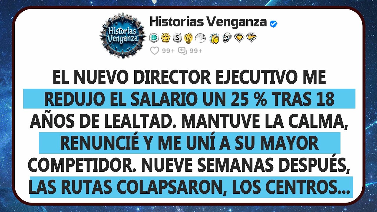 Tras 18 Años, El Nuevo Ceo Me Bajó El Sueldo Un 25%. Decidí Irme Y La Empresa Colapsó.