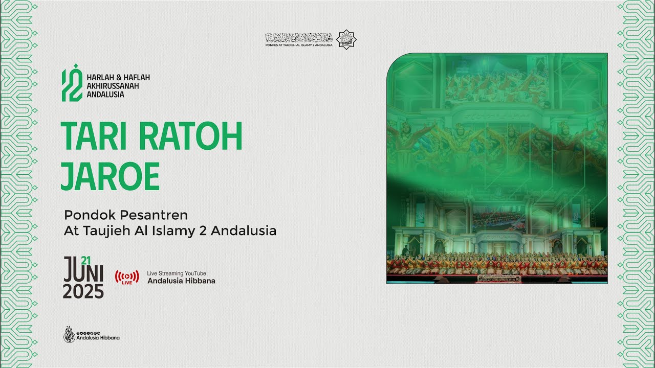 Tari Ratoh Jaroe | Harlah dan Haflah Akhirussanah PP. At Taujieh Al Islamy 2 Andalusia