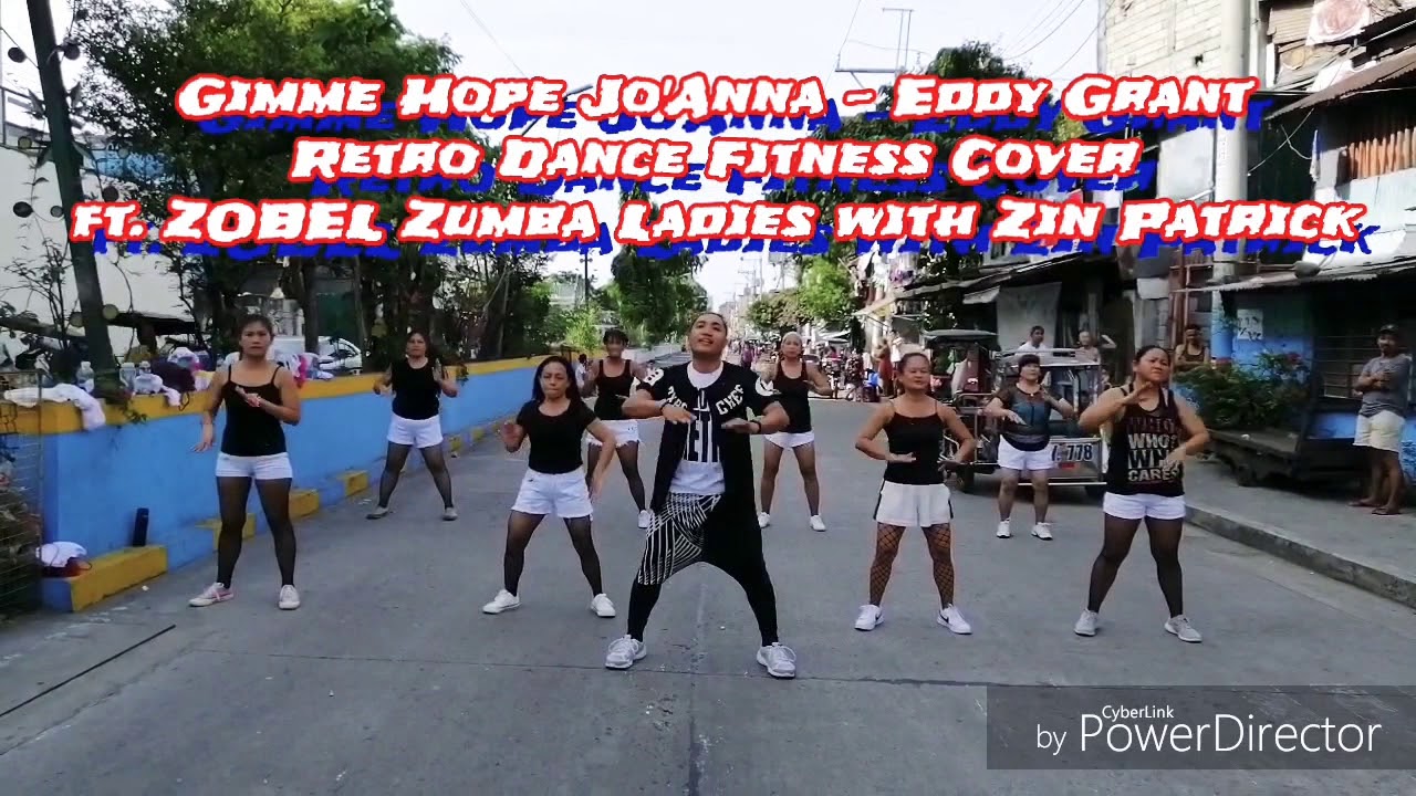 Gimme Hope Jo'Anna - Eddy Grant | Retro Dance Fitness Cover ft. ZOBEL ZUMBA LADIES with Zin Patrick