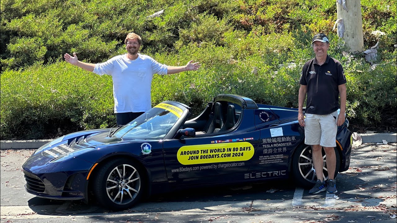 Around The World In A Tesla Roadster, Twice! The Incredible Story Of EV Adventurer Rafael de Mestre