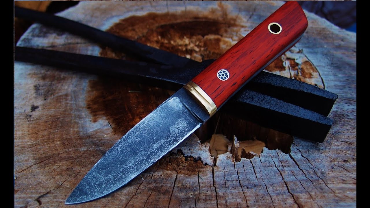 Knifemaking O1 steel, PADUAK