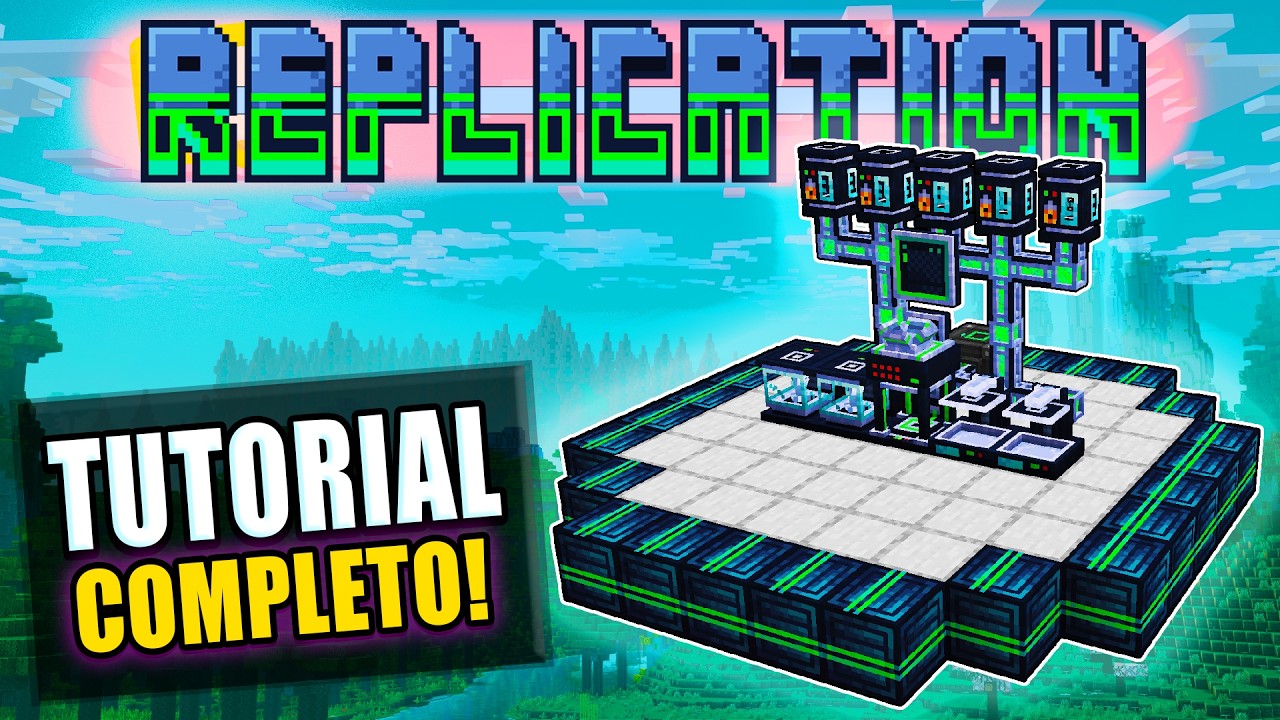 TUTORIAL COMPLETO DO MOD REPLICATION! NOVO PROJECT E?