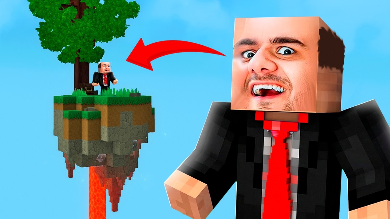 O Modo Skyblock Do Hytale É Insano (E A Gente Se Deu Mal)