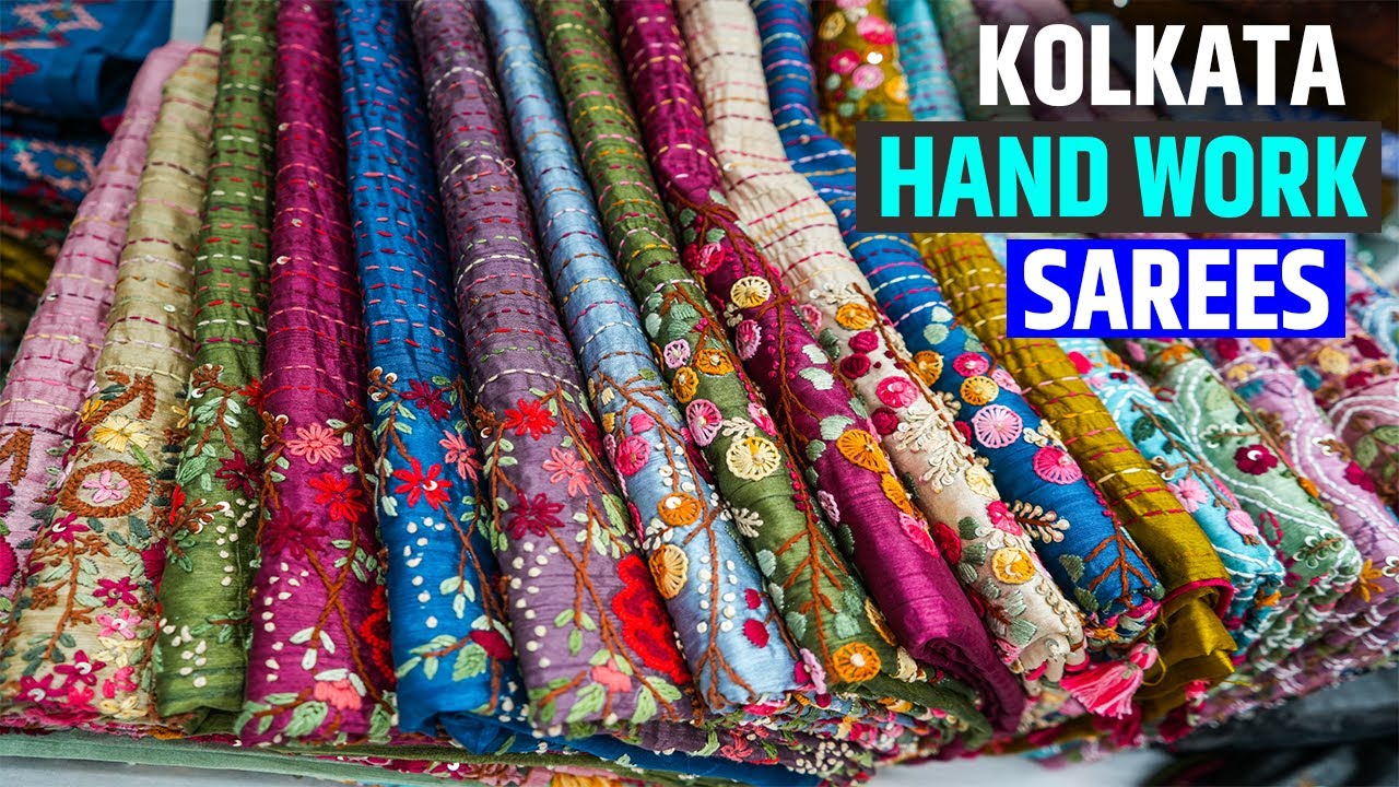 Pure Hand Work Saree Manufacturer & Wholesaler in Kolkata