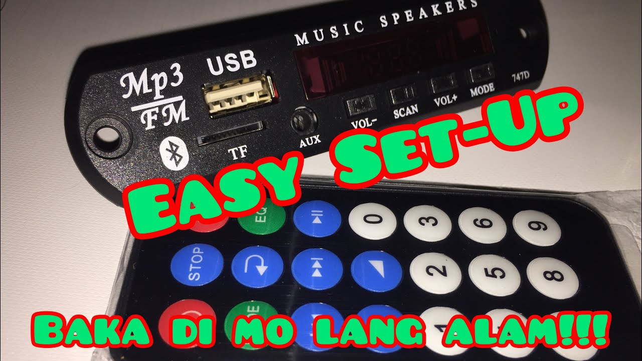 How to Install Bluetooth Decoder in Audio Amplifier | DIY installation of Bluetooth with USB Port