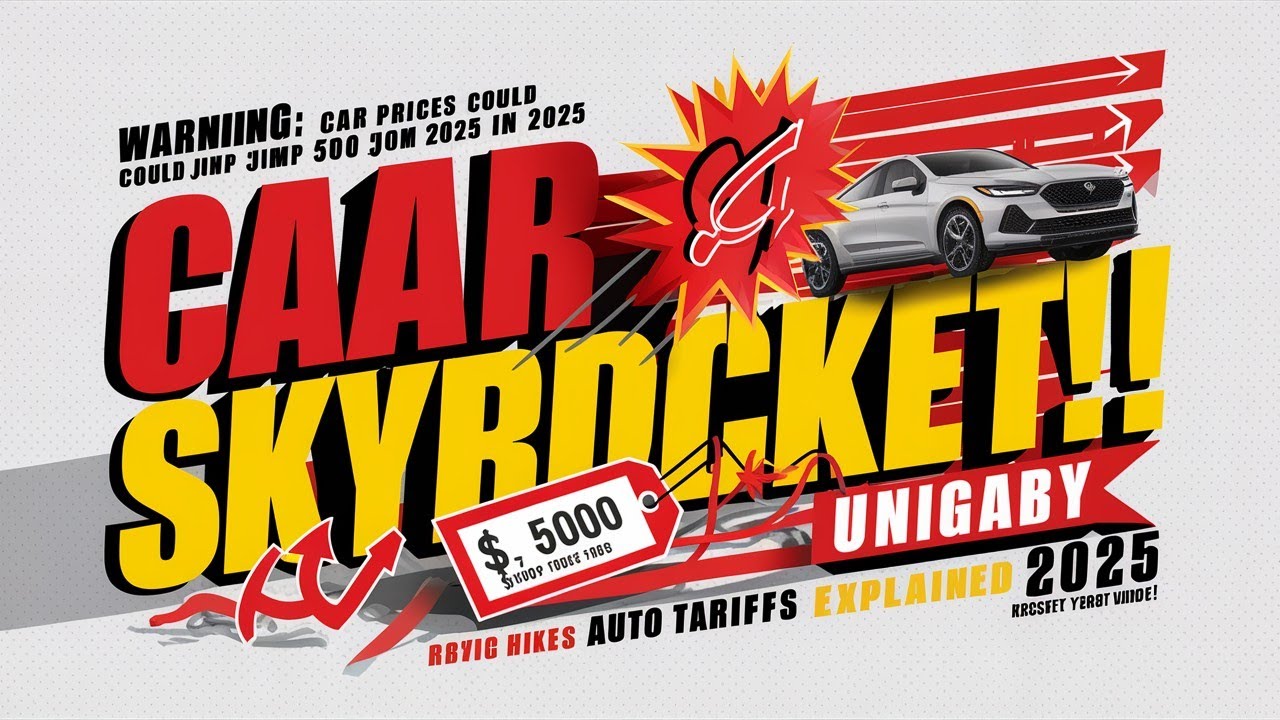 WARNING: Car Prices Could Jump $5,000 in 2025 | Auto Tariffs Explained
