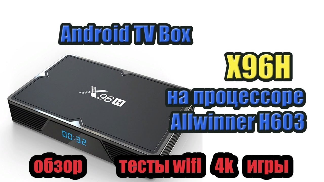 ХОРОШИЙ Android TV Box X96H на процессоре Allwinner H603