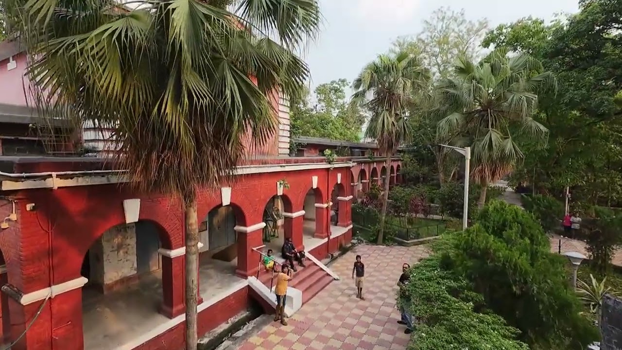 A quick aerial tour of my school, Jalpaiguri Zilla School.