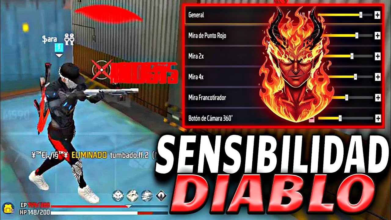 ✅ SENSIBILIDAD DIABLO 👿 PARA PEGAR TODOS LOS TIROS A LA CABEZA 2026 