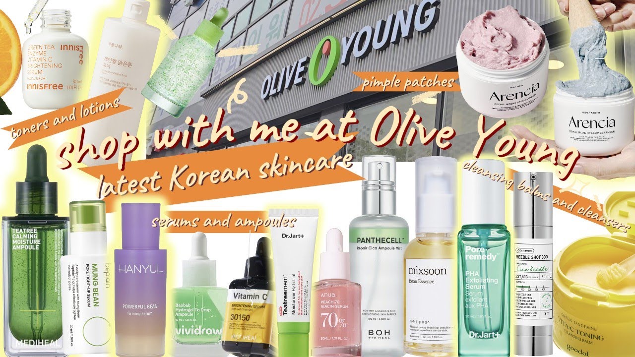 Trying over 40+ KBEAUTY Products ! How I Spent a Day  at Olive Young