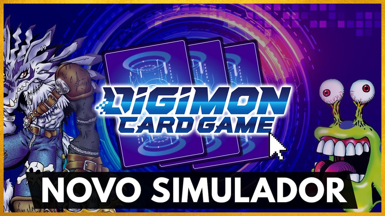 JOGUE DIGIMON CARD GAME ONLINE! - Novo Simulador Via Browser!