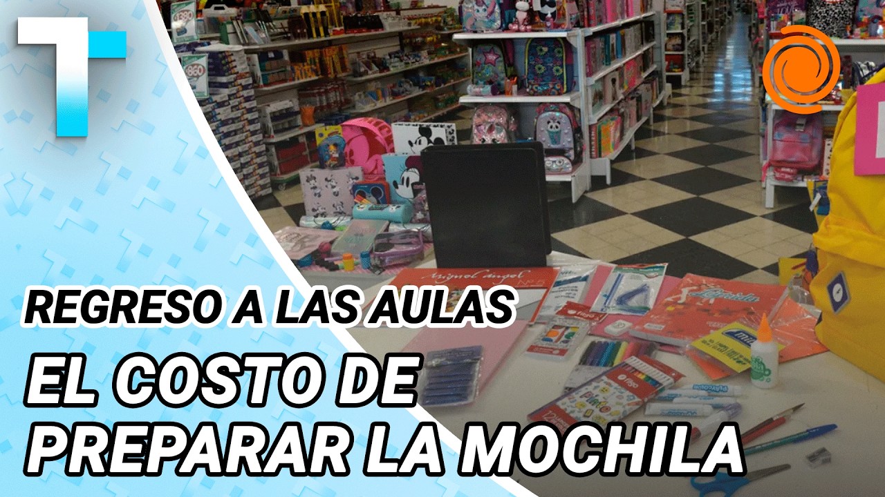 Cuánto cuesta volver a clases en Córdoba: precios de útiles a una semana del inicio