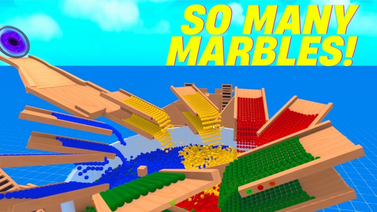 I Dropped 14000 Marbles Down This Insane Run!
