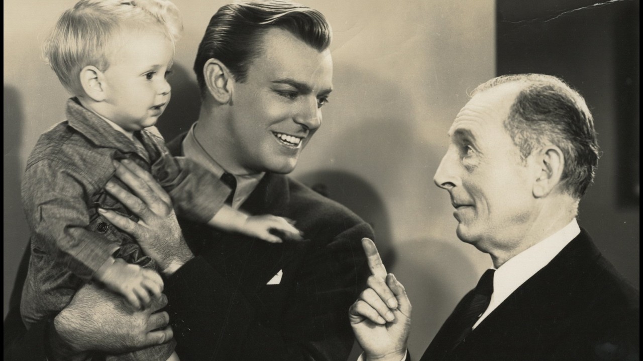 Unexpected Father (1939) - comedy. FULL MOVIE.