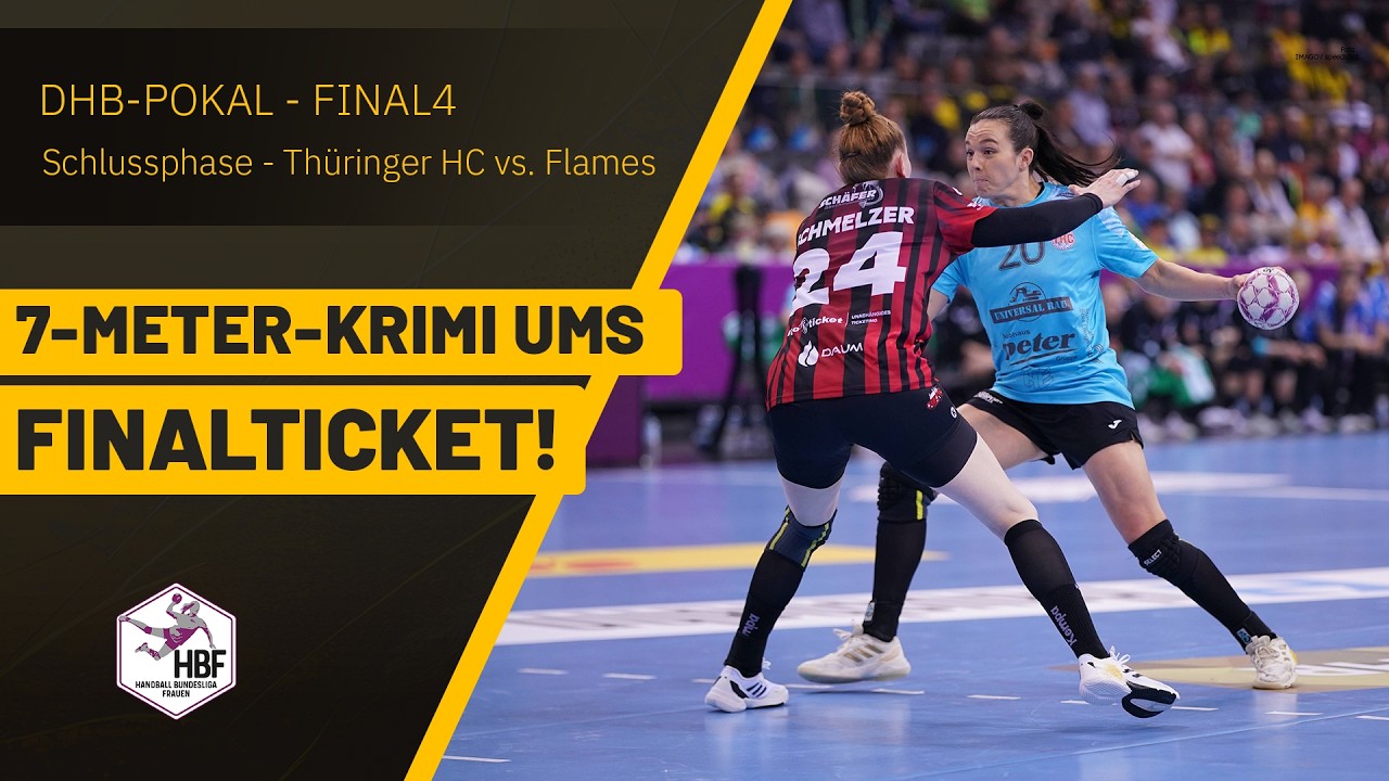 DHB-Pokal Final4: Thüringer HC vs. HSG Bensheim/Auerbach Flames | Sporteurope.TV Handball