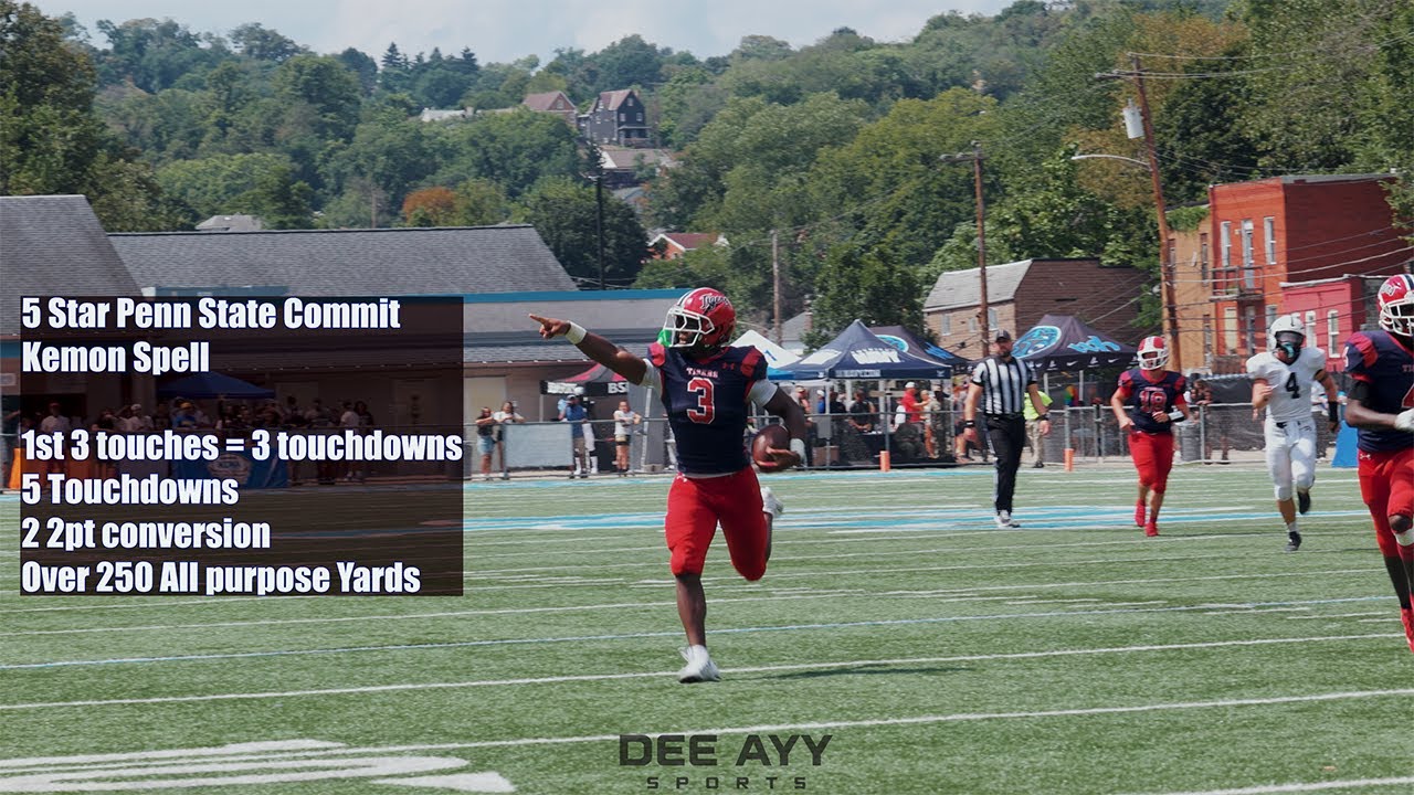 HS #1 RB in 2027 GOES FOR 5TDs | Mckeesport vs Delaware Valley | Week 0 | 2025 Full Game Highlights