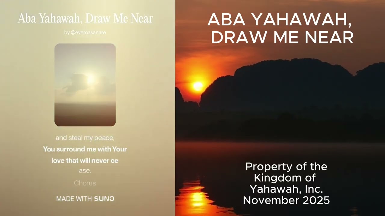 ABA YAHAWAH, DRAW ME NEAR
