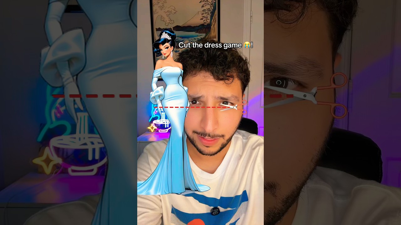 Cut The Dress Filter Is So Weird 😱!? 