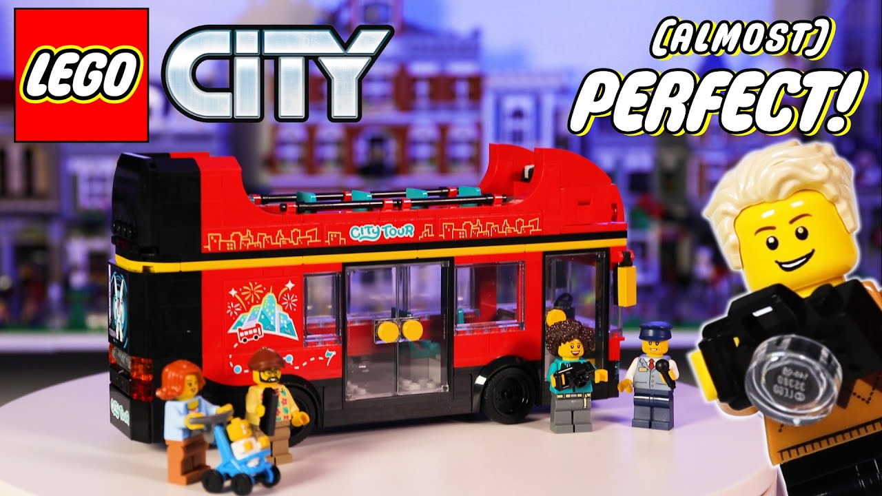 LEGO City Double-Decker Sightseeing Bus (60407) Review!