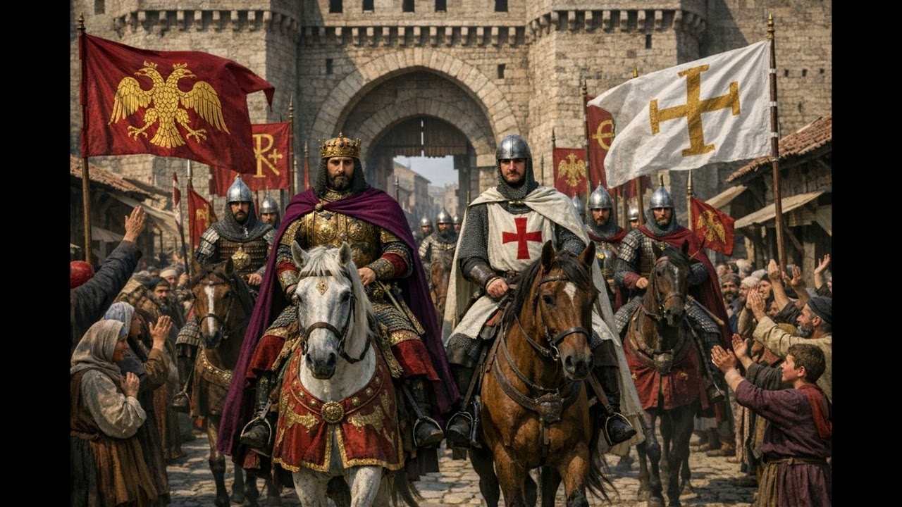 Epic Byzantine Music - Thunder of the Komnenoi (Ἀστραπὴ τῶν Κομνηνῶν)