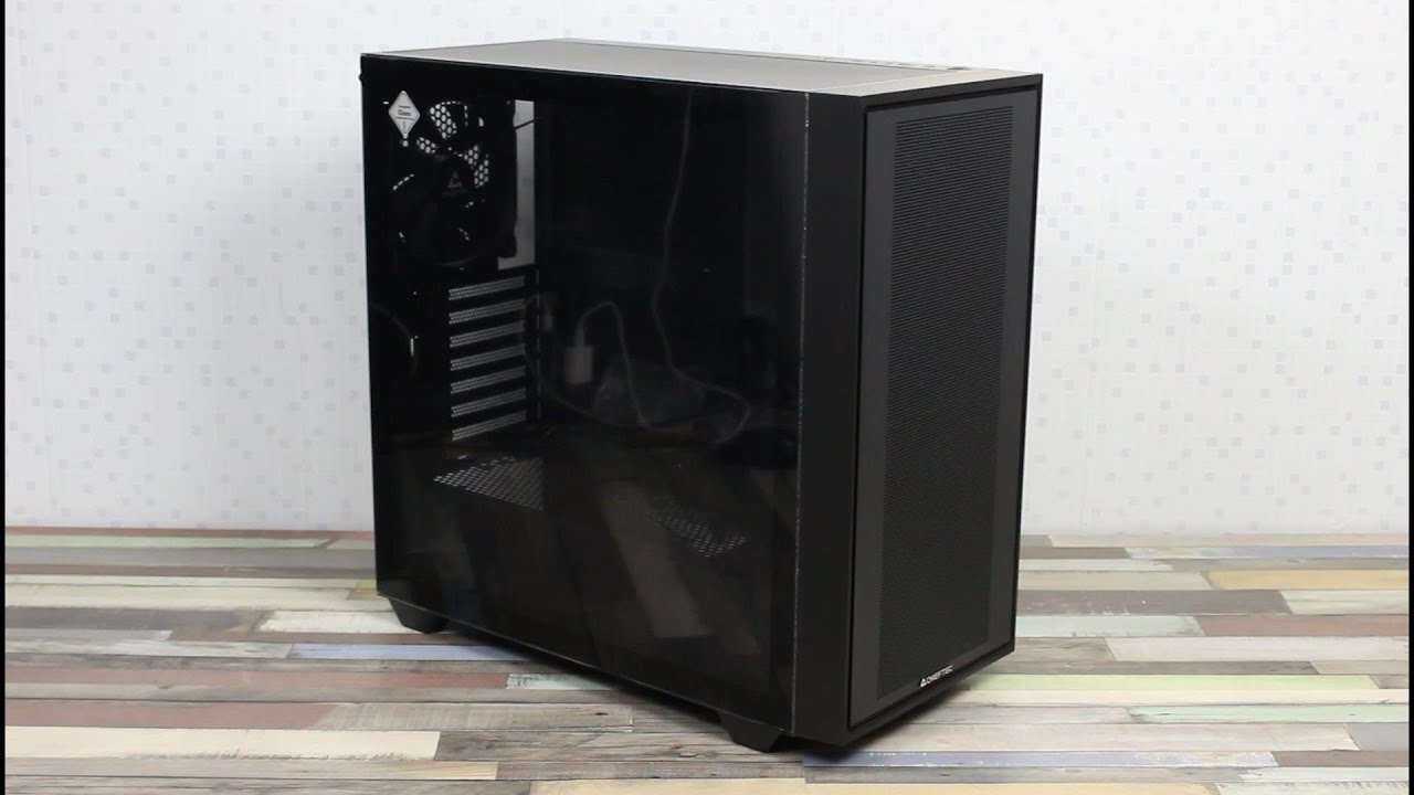 CHIEFTEC Night Hunter (GS-03B-BLK-OP) PC Case Unboxing and PC Assembly