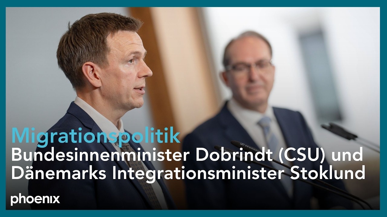 Statement: Bundesinnenminister Dobrindt (CSU) und D&auml;nemarks Integrationsminister Stoklund | 02.12.25