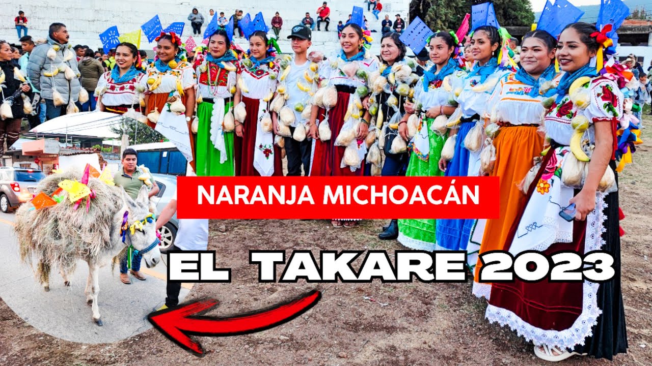 #TAKARE NARANJA DE TAPIA #MICHOACÁN 2023 Fiesta Tradicional #PURÉPECHA en Honor al 