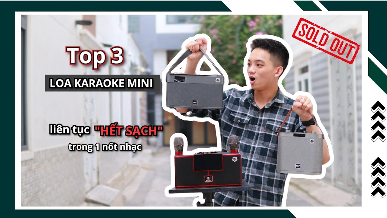 [GONOTA] - TOP 3 Loa Karaoke Mini Hay Nhất Hiện Nay - Tháng 8/2024