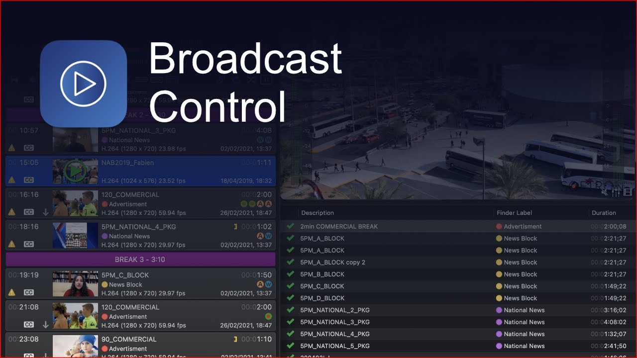 Broadcasting with OnTheAir Video