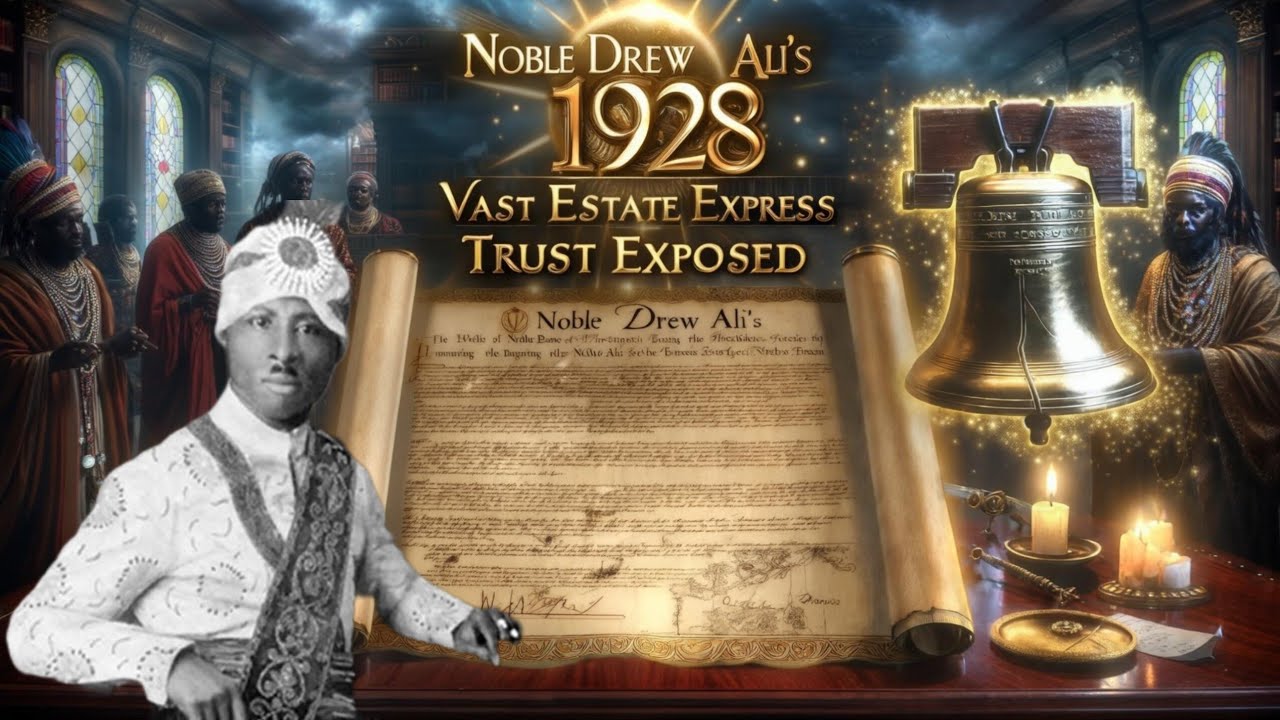 Раскрытие траста огромного наследства Noble Drew Ali от 1928 года
