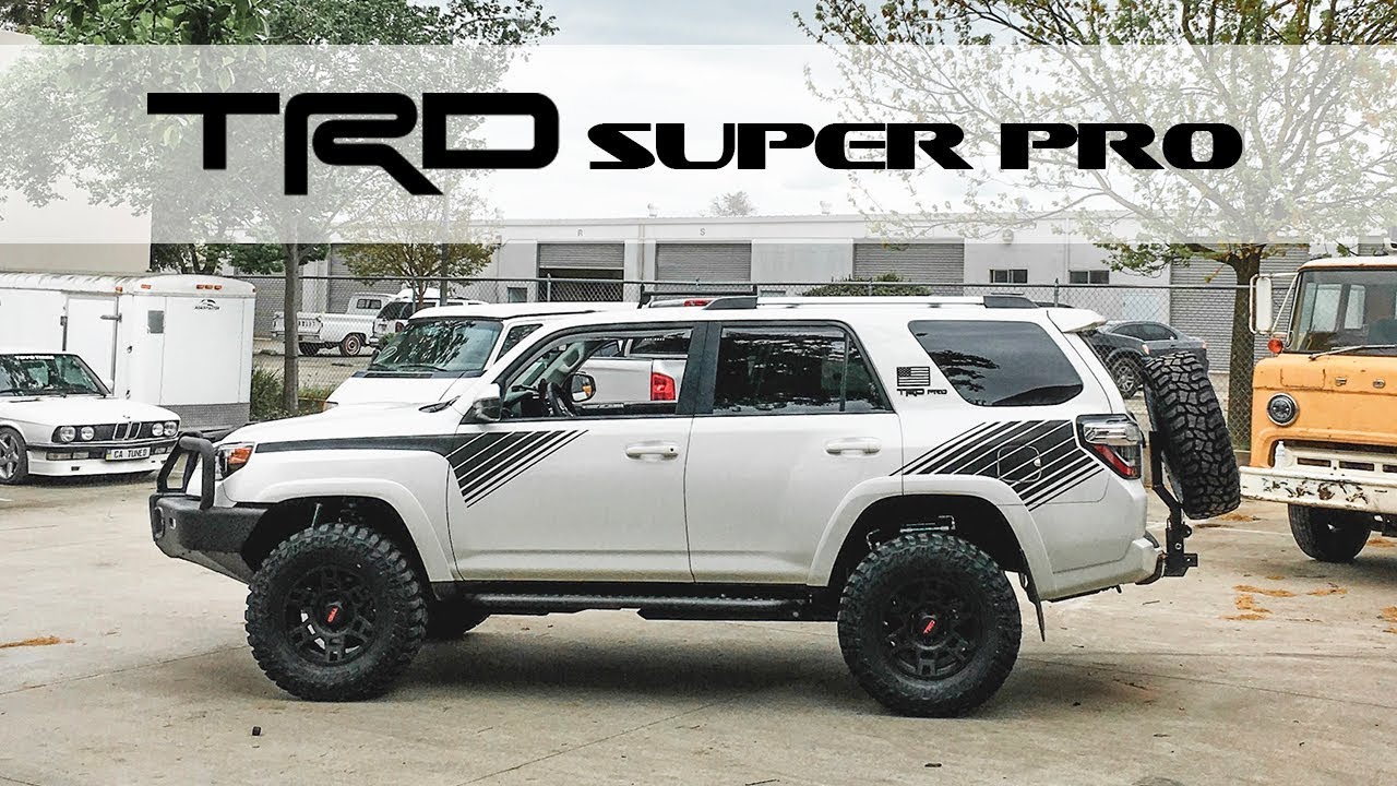 4Runner TRD Super Pro build with King suspension by CAtuned Off Road
