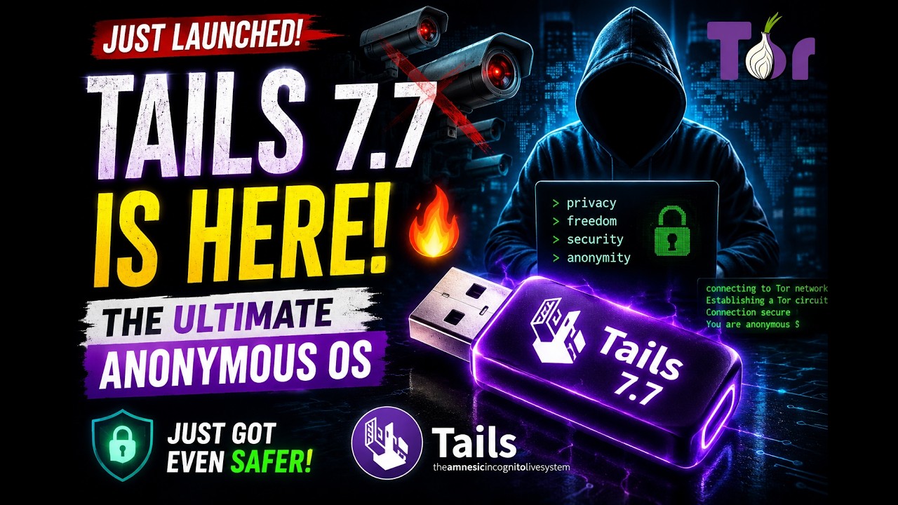 Is Linux Tails 7.7 Just Launched? 🔥 The Ultimate Anonymous OS Just Got Even Safer!