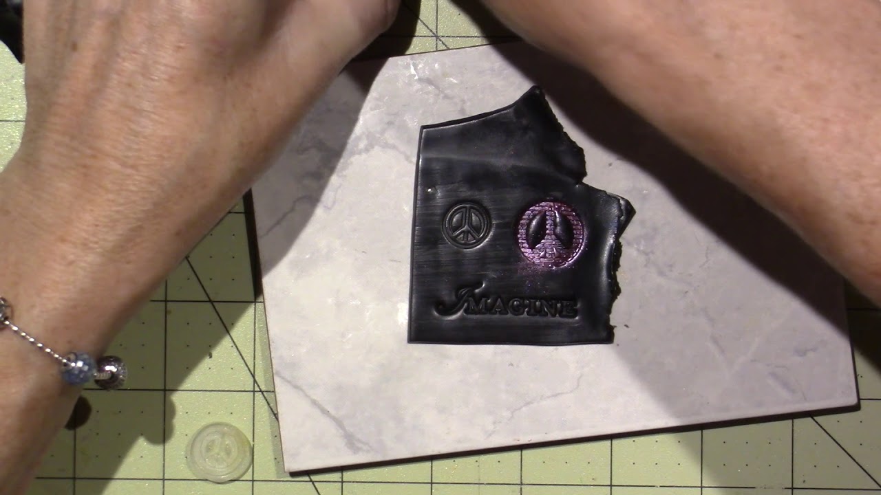 More Polymer clay tiles; Real time tutorial