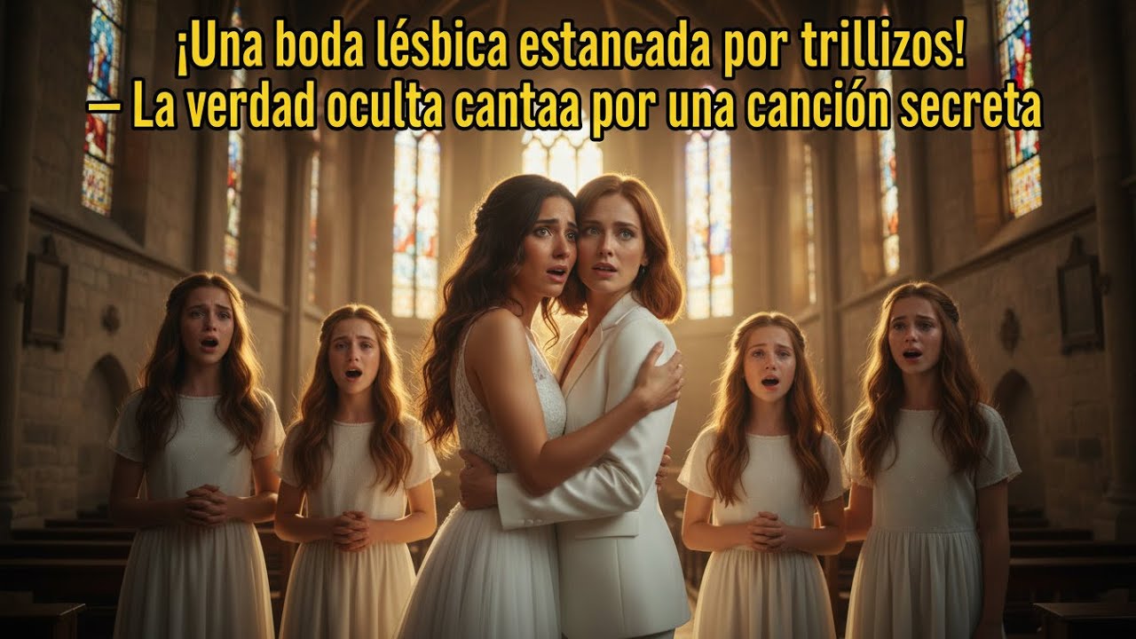 ¡Una boda lésbica estancada por trillizos! — La verdad oculta cantada por una canción secreta