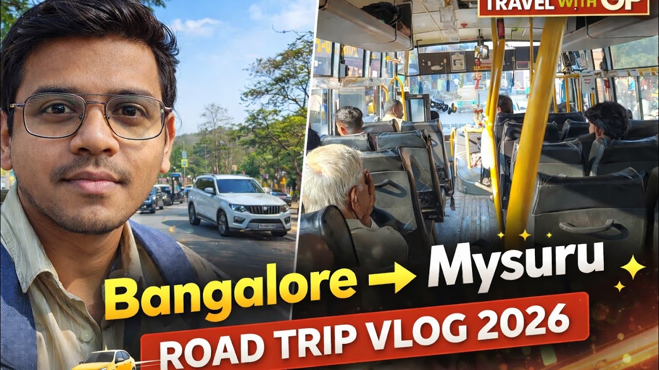 Aaj ham gye mysuru vlog 13  2026, January   .#BangaloreToMysuru