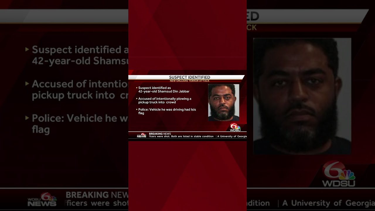 FBI identifies New Orleans terror attack suspect